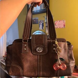 Coach Brown Leather Bag